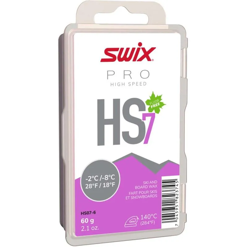 Vosk Swix HS7 - 60g, fialová