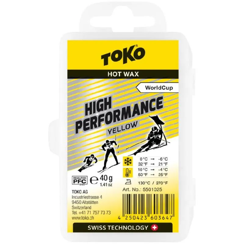 Vosk Toko High Performance 40g Yellow