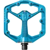 Pedály Crankbrothers Stamp 7 Small - hliníková platforma 100x100 mm, pro 37-43 EU, modrá - 1