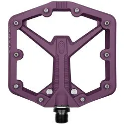 Pedály Crankbrothers Stamp 1 Gen2 Large - kompozitní platforma 114x111 mm, pro 43,5-49 EU, švestková fialová