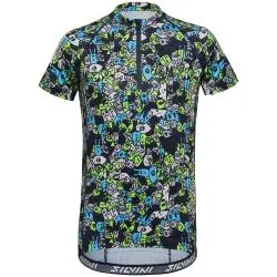 Dres Silvini Scrivia CD1434 - dětské, krátký, modrá-ruměncová