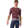Dres Castelli Climbers 4.0 - pánské, krátký, vínová-stříbrná - 1