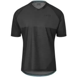 Dres Giro Roust - pánské, krátký, černá-šedá