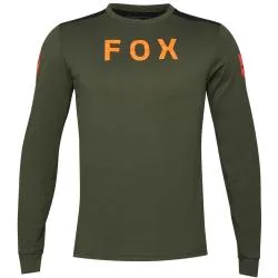 Dres Fox Ranger Aviation Drirelease - pánské, dlouhý, tmavě zelená šalvějová
