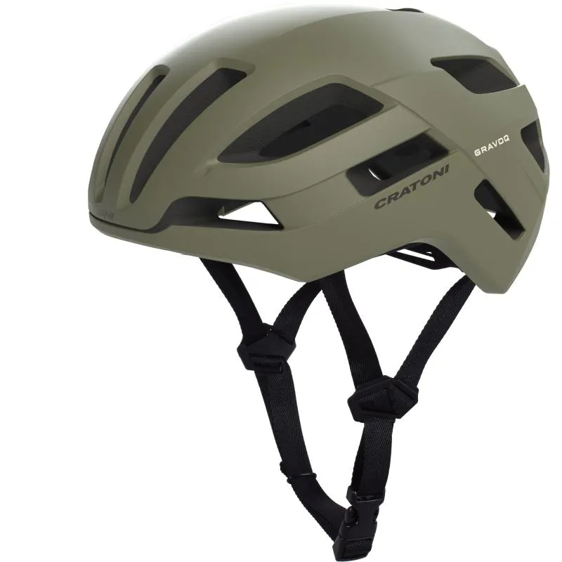 Přilba Cratoni Gravoq - silniční, khaki mat