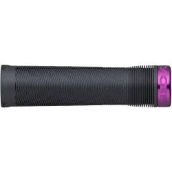 Gripy Race Face Chester 34 mm - délka 136 mm, s aretací, černá-fialová