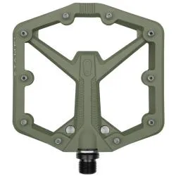 Pedály Crankbrothers Stamp 1 Gen2 Large - kompozitní platforma 114x111 mm, pro 43,5-49 EU, zelená
