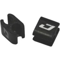 Jagwire CHA167 Housing Hooks 4,0/5,0 mm Shift and Brake - sada 4 kusů úchytek bowdenů