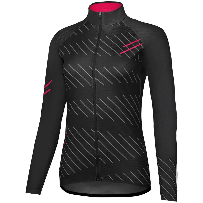 Dres Etape Gaia 2.0 - dámské, dlouhý, černá-růžová