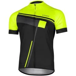 Dres Etape Cube - pánské, krátký, černá-žlutá fluo