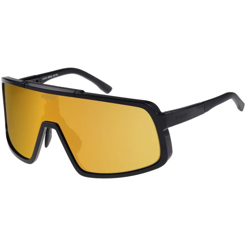 Brýle R2 Revel - černá mat, skla zlatý chrom