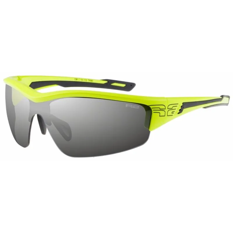 Brýle R2 Wheeller - žlutá mat, skla stříbrné zrcadlo