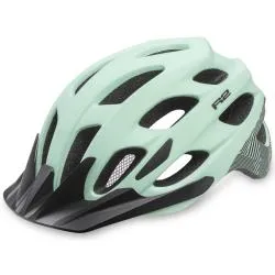 Přilba R2 Cliff - mátová-černá mat