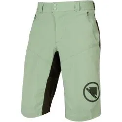 Kraťasy Endura MT500 Spray II E8101 - pánské, volné, bez vložky, lahvově zelená