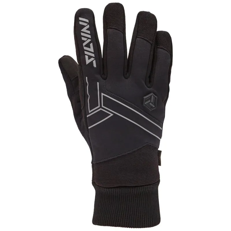 Rukavice Silvini Parona CA2134 - dětské, dlouhé, zimní, černá-cloud