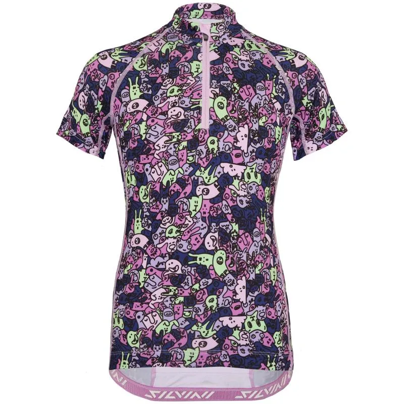 Dres Silvini Scrivia CD1434 - dětské, krátký, ruměncová-zelená