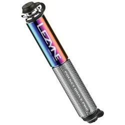 Pumpička Lezyne Pocket Drive Pro - cestovní, délka 141,3 mm, neo metalická stříbrná