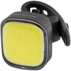 Světlo Force Cob 2.0 USB - přední 75 lm, integrovaný akumulátor 300 mAh