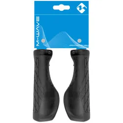 Gripy M-Wave Ergomax Fix - 1 pár, s aretací, délka 138 mm