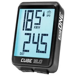 Cyclocomputer One Cube 12.0 ATS - bezdrátový, černá