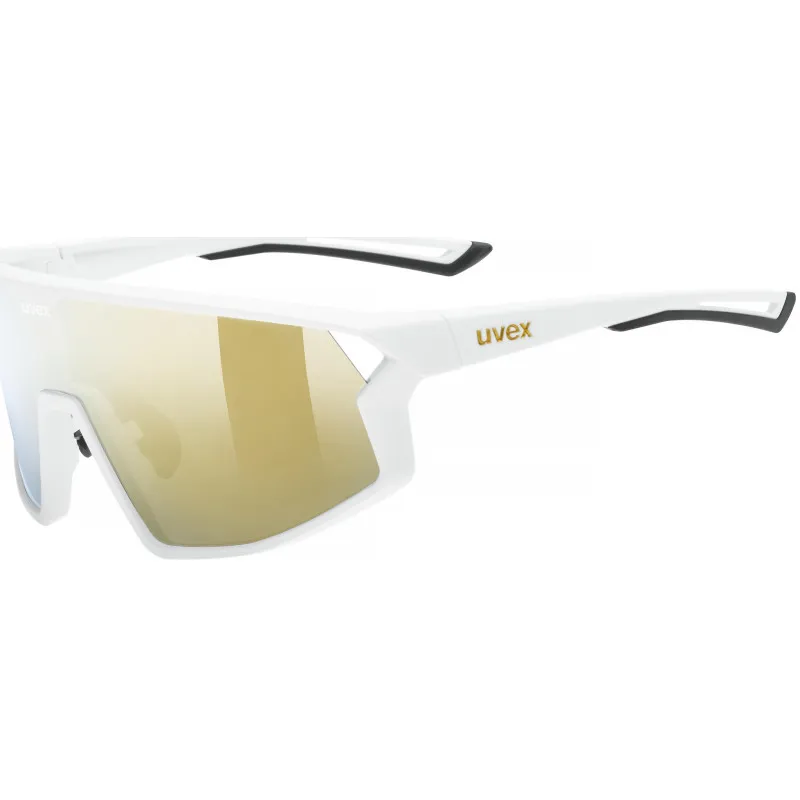 Brýle Uvex Skyryse - bílá mat, skla mirror gold