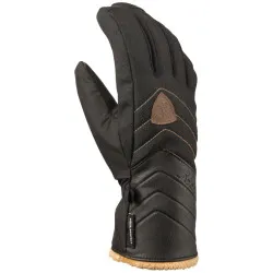 Rukavice Relax Tarja 2.0 - dámské, lyžařské, černá-hnědá