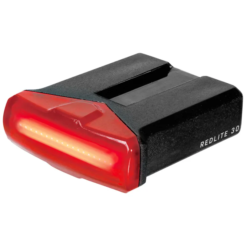 Světlo Topeak RedLite 30 lm USB-C - zadní, integrovaný akumulátor Li‑Ion 300 mAh, černá