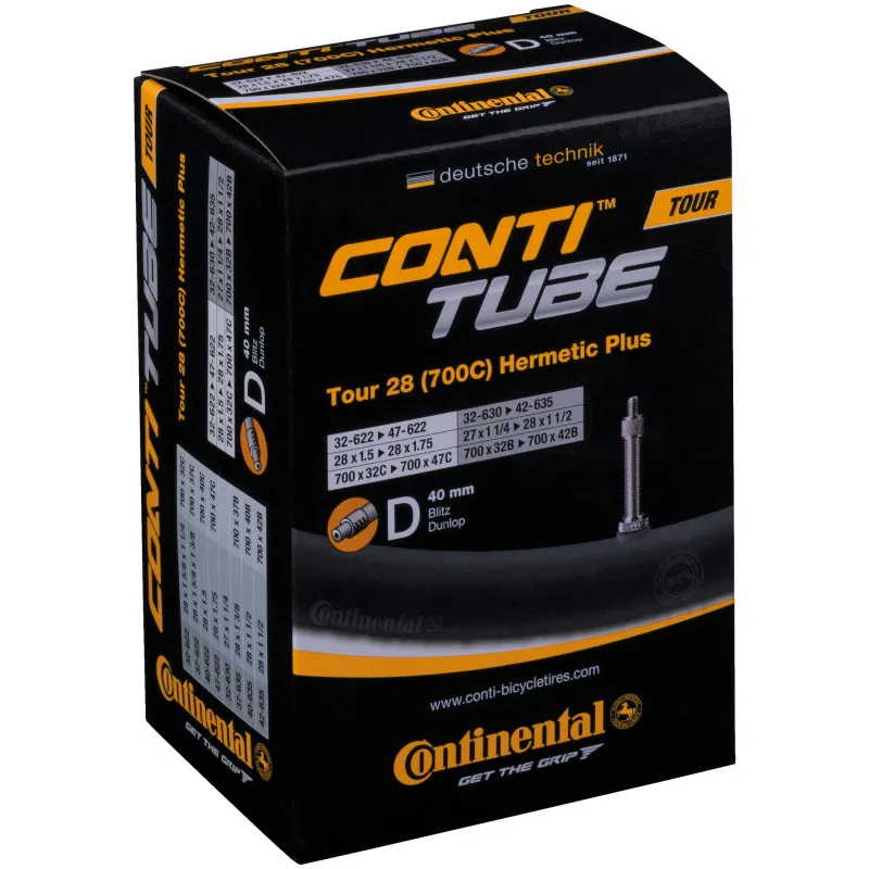 Duše Continental Tour 28 Hermetic Plus 700x32/47c (32/47-622, 32/42-635) - balená (DV 40)