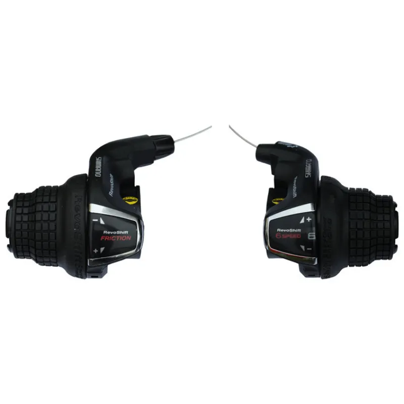 Řazení Shimano SL-RS35-3-6 Revoshift - pravé a levé, otočné, neindex, černá (3x6)