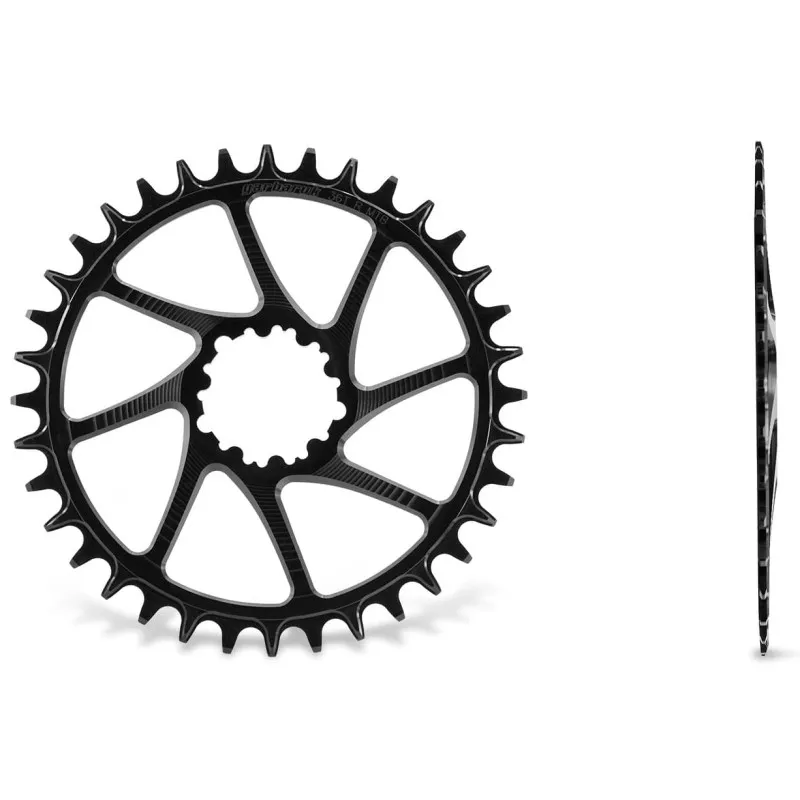Garbaruk Direct Mount MTB ChainRing Sram 3-Bolt Round Boost - 36 zubů, černá