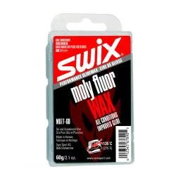 Vosk Swix MB77 Moly Fluoro Wax - 60g, černá