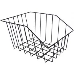 Koš na nosič - malý, černý 24080