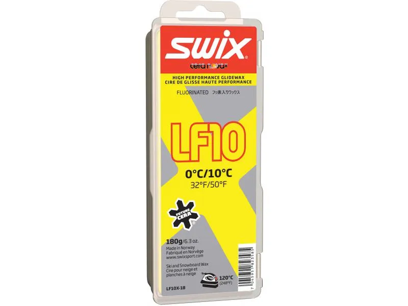 Vosk Swix LF10X - 180g, žlutá