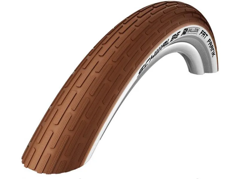 Plášť Schwalbe Fat Frank 28x2,00 (50-622) HS375 Active K-Guard - drát, hnědo-bílá, reflex