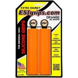 Gripy ESI Chunky EXTRA 80g - délka 130, průměr 34 mm, oranžová