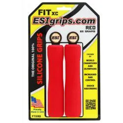 Gripy ESI FIT XC 65g - červená FTXRD