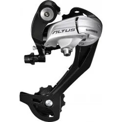 Shimano Altus RD-M370 shifter - silver, SGS long leash (9s)