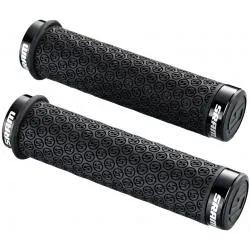 Gripy Sram DH Locking - černá, silikon