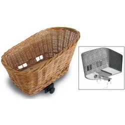 Koš Basil Pasja M - na nosič, přírodní vrba
