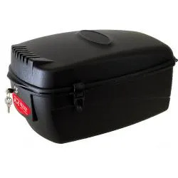 Box na nosič M-WAVE plastový, 17l, se zámkem