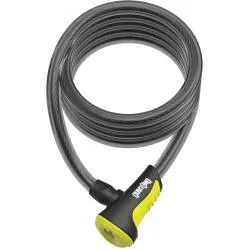 Zámek Onguard lanko 120x8mm žlutý 2klíče