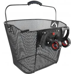 Koš Force Klick - na řídítka, 31,8mm, černý