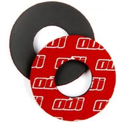 Kroužky ke gripům ODI MTB neopren - červené