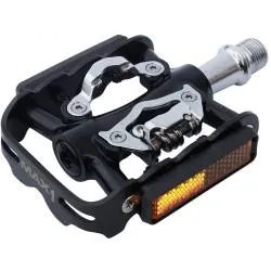 Pedály Max1 SPD Tour jednostranné - černé