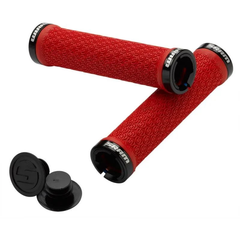 Gripy Sram Locking Double - červená