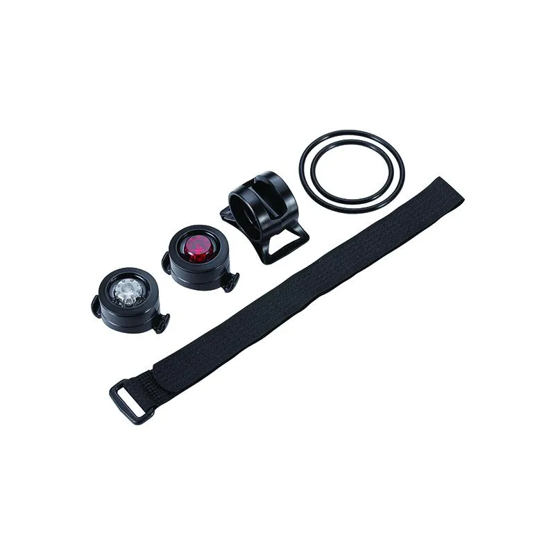 Světla BBB BLS-123 mini SpyCombo - sada, černá