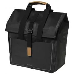 Brašna Basil Urban Dry Shopper Single - na nosič, černá
