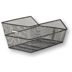 Koš Basil Cento - zadní, na nosič, černý