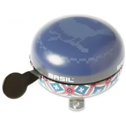 Zvonek Basil Boheme Big Bell - modrá, 80 mm