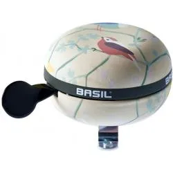 Zvonek Basil Wanderlust Big Bell - krémová, 80 mm